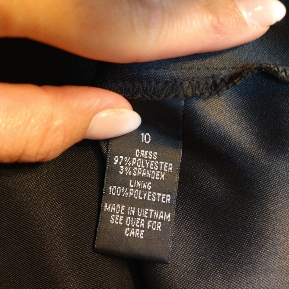 ALYX Black Dress Size 10 Like New With Belt - Picture 9 of 10